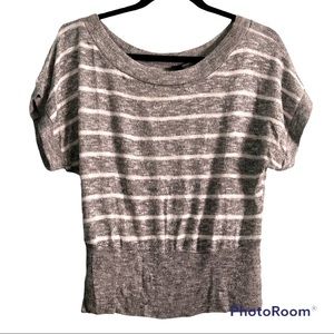 Zoah Design Slouchy Striped Knit Top - M/L